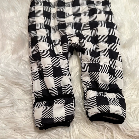 Wonder Nation Check Pram Black White - Picture 12 of 15